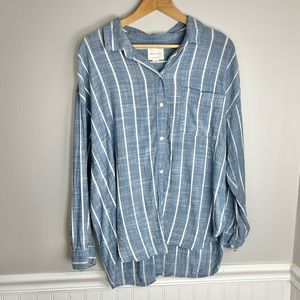 American Eagle oversized fit button down